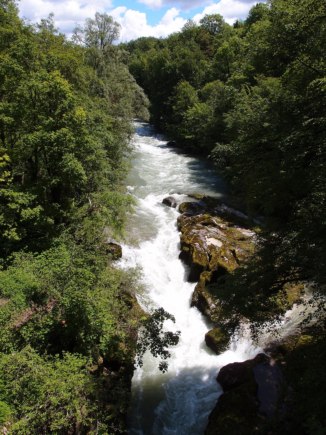 Gorges du Fier a Lovagny, Alta Savoia
