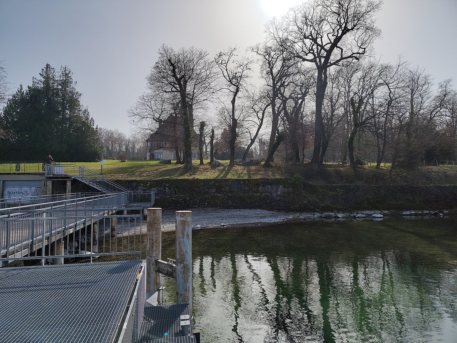 Domaine de Rovorée-La Châtaignière au bord du lac Léman, Yvoire, Haute-Savoie