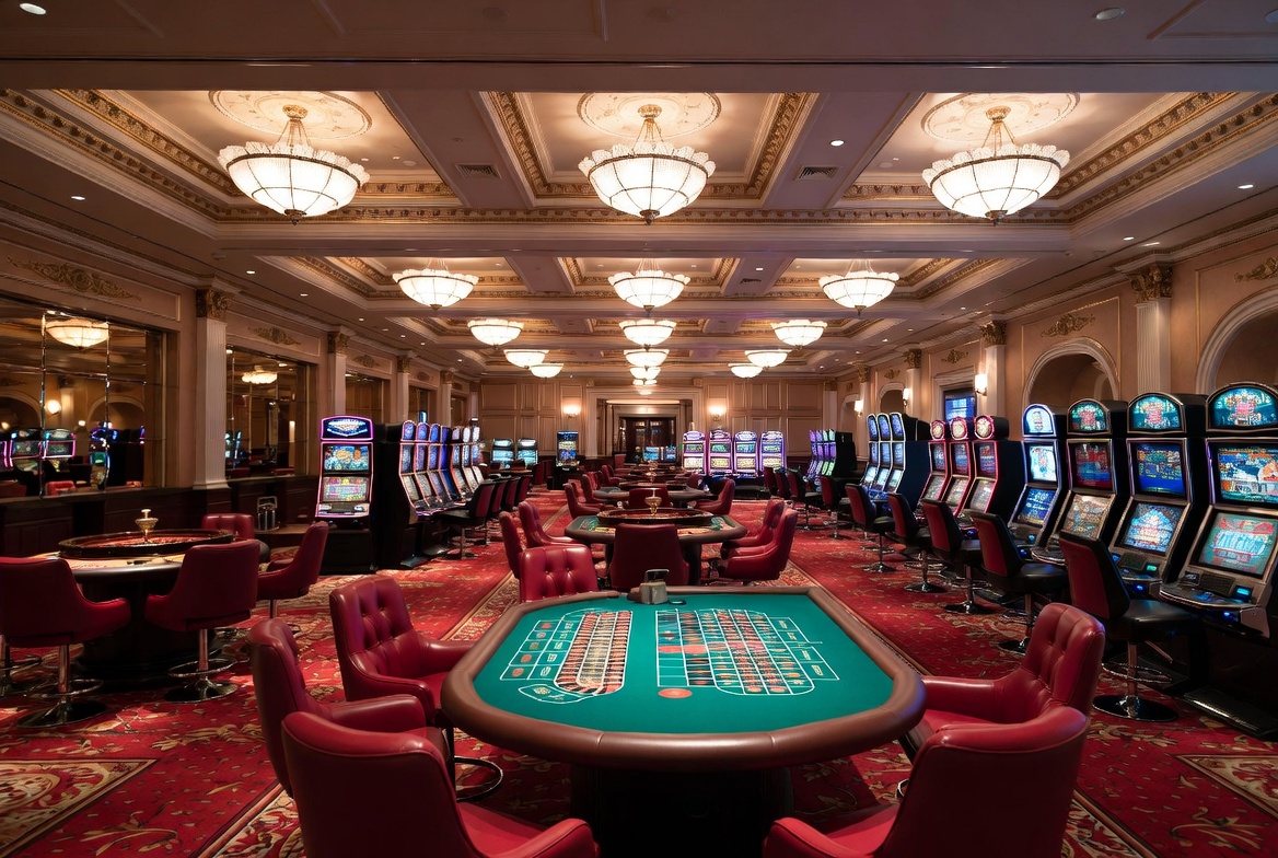 Grand Casino Partouche in Annemasse nahe Genf, Slot-Etage und traditioneller Tischspielsalon