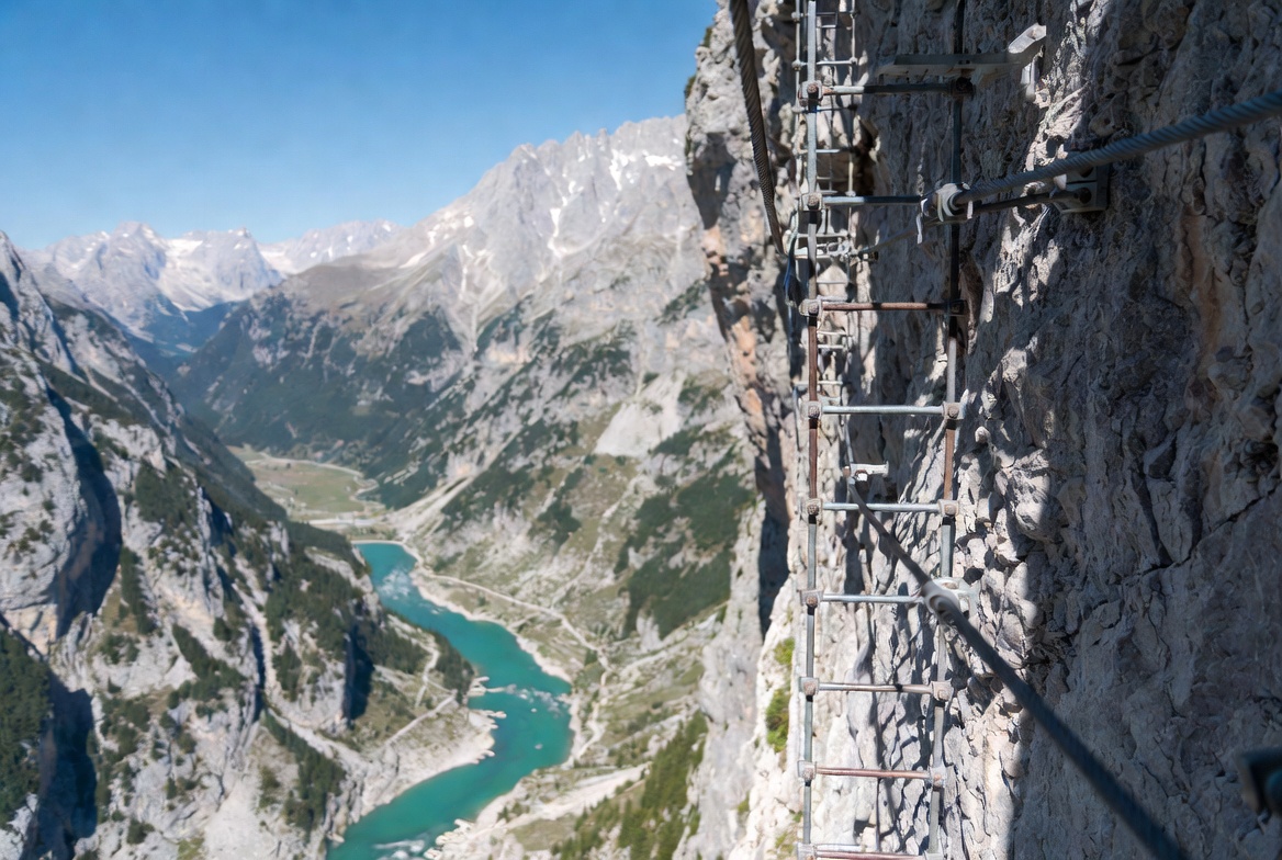 Via Ferrata de la Tour du Jallouvre in Le Grand-Bornand, Haute-Savoie