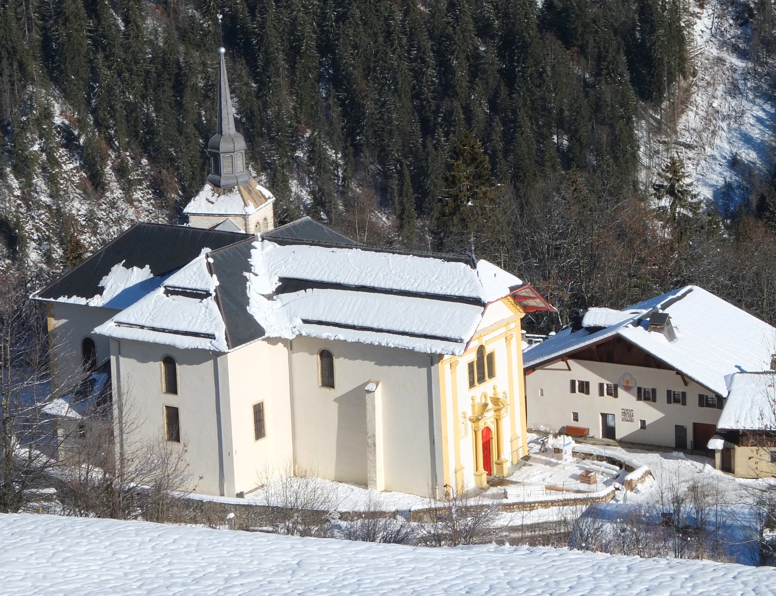Musée d'art Sacré dans l'ancien presbytère de Saint-Nicolas-de-Véroce, Saint-Gervais-les-Bains, Haute-Savoie