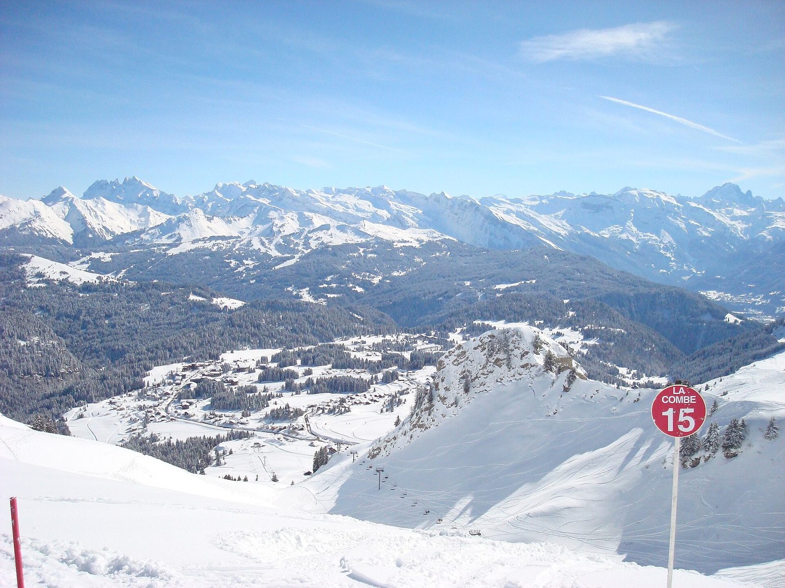 Le plateau de Praz de Lys – Sommand avec vue sur le Mont-Blanc
